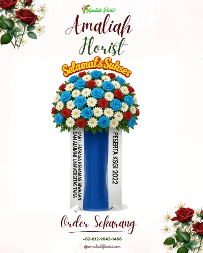 Standing Flower di Jw Marriott Jakarta – Ballroom